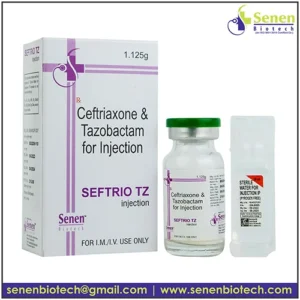 Ceftriaxone and Tazobactam 1.125 gm Injection for PCD Pharma Franchise